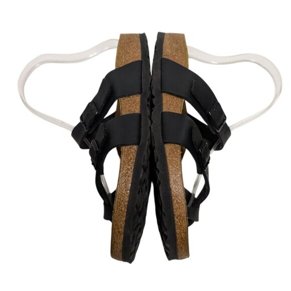 Birkenstock Mayari Graceful Licorice Black Leather Sandals Womens Size 6 Narrow - Picture 6 of 7